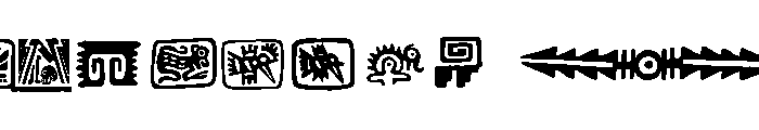 Mexican Relics Regular Font OTHER CHARS