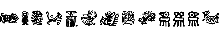 Mexican Relics Regular Font UPPERCASE