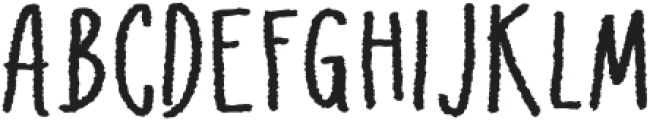 MF Yogafree otf (400) Font UPPERCASE