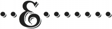 MFC Ambeau Monogram Shadow otf (400) Font OTHER CHARS