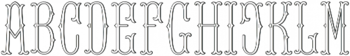 MFC Baelon Monogram Regular otf (400) Font LOWERCASE
