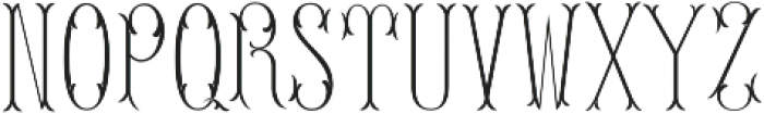 MFC Blossom Monogram Stencil otf (400) Font LOWERCASE