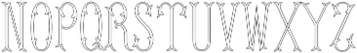 MFC Budding Monogram Regular otf (400) Font LOWERCASE
