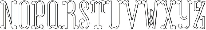 MFC Capulet Monogram Regular otf (400) Font LOWERCASE