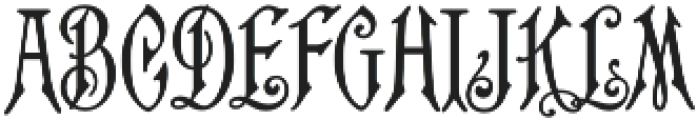 MFC Carson Monogram Regular otf (400) Font LOWERCASE
