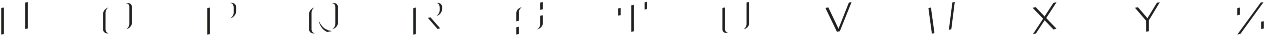 MFC Escutcheon Monogram Fill Regular otf (400) Font LOWERCASE