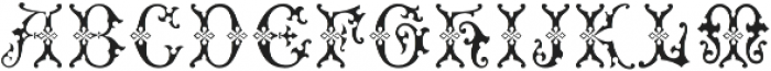 MFC Imperator Monogram Fill otf (400) Font LOWERCASE