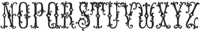 MFC Manoir Monogram Regular otf (400) Font LOWERCASE