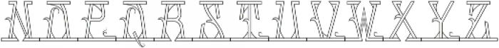 MFC Mastaba Monogram Basic Regular otf (400) Font UPPERCASE