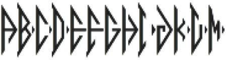 MFC Moissanite Monogram Sides Regular otf (400) Font LOWERCASE