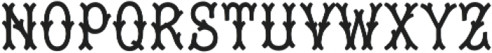 MFC Tagliato Monogram Solid Regular otf (400) Font LOWERCASE