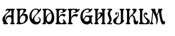 MFC Ambeau Monograms Regular Font UPPERCASE