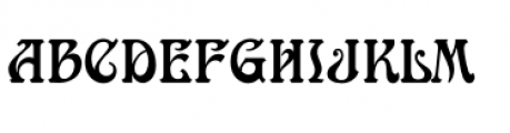 MFC Ambeau Monograms Regular Font LOWERCASE