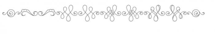 MFC Billow Monogram Font OTHER CHARS