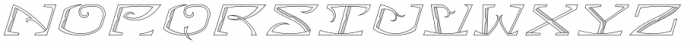 MFC Bontebok Monogram Regular Font UPPERCASE