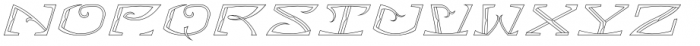 MFC Bontebok Monogram Regular Font LOWERCASE