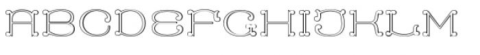 MFC Capulet Monogram Font UPPERCASE