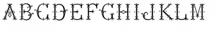 MFC Chaplet Monogram Chroma Font UPPERCASE