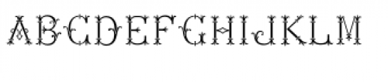 MFC Chaplet Monogram Chroma Font LOWERCASE