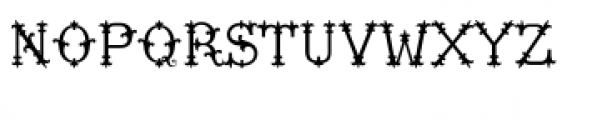 MFC Chaplet Monogram Solid Font LOWERCASE