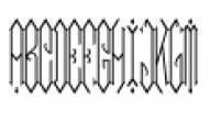 MFC Diamerrick Monograms Monograms Font UPPERCASE