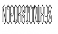 MFC Diamerrick Monograms Monograms Font UPPERCASE