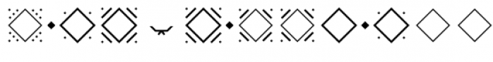 MFC Diamondstack Monogram Regular Font OTHER CHARS
