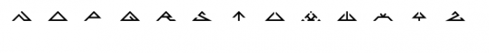 MFC Diamondstack Monogram Regular Font UPPERCASE