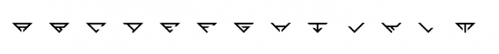 MFC Diamondstack Monogram Regular Font LOWERCASE
