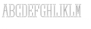 MFC Gilchrist Monogram Font LOWERCASE