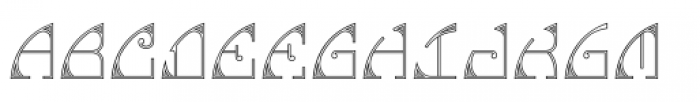 MFC Glencullen Monogram Font UPPERCASE