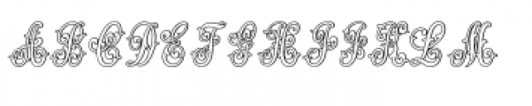 MFC Jewelers Monogram Font LOWERCASE