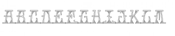 MFC Mastaba Monogram Font LOWERCASE