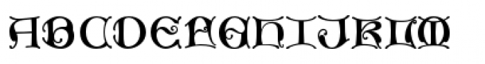 MFC Medieval Monogram Basic Font LOWERCASE