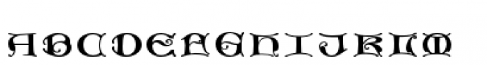 MFC Medieval Monogram Stack Font LOWERCASE