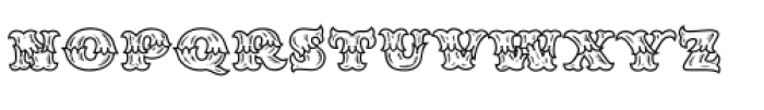 MFC Redding Monogram Regular Font LOWERCASE