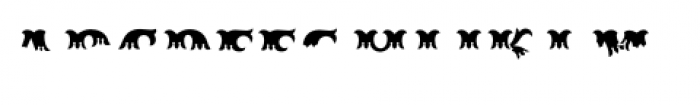 MFC Redding Monogram Top Font LOWERCASE