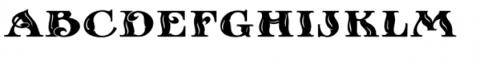 MFC Sansome Mngm Font LOWERCASE