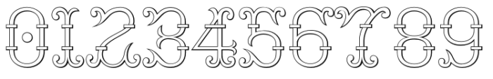 MFC Thornycroft Monogram Regular Font OTHER CHARS