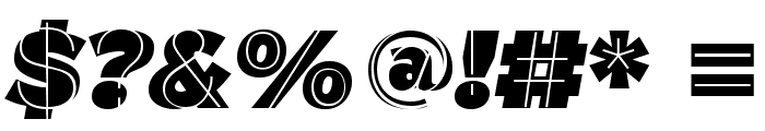 M.F. Plexus Italic Font OTHER CHARS