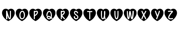 Mf Love Is Awesome Font UPPERCASE