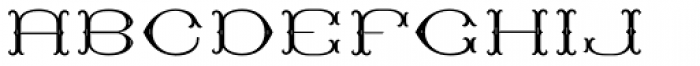 MFC Baelon Monogram One 1000 Impressions Font LOWERCASE