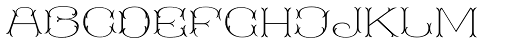 MFC Blossom Monogram One Font LOWERCASE