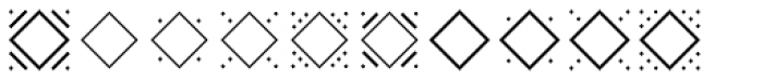 MFC Diamondstack Monogram Font OTHER CHARS