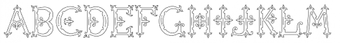 MFC Diresworth Monogram Font UPPERCASE