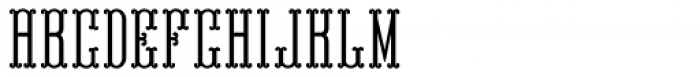 MFC Endeavor Monogram Solid Font LOWERCASE