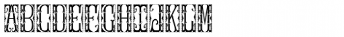 MFC Gilchrist Initials Solid Font LOWERCASE