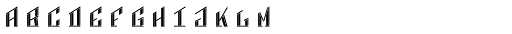 MFC Hardwood Monogram Cameo Bold (10000 Impressions) Font LOWERCASE