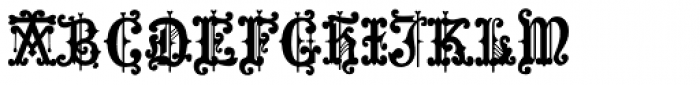 MFC Hills Medieval Font UPPERCASE