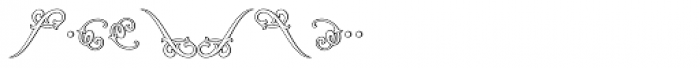 MFC Jewelers Monogram 1000 Impressions Font OTHER CHARS